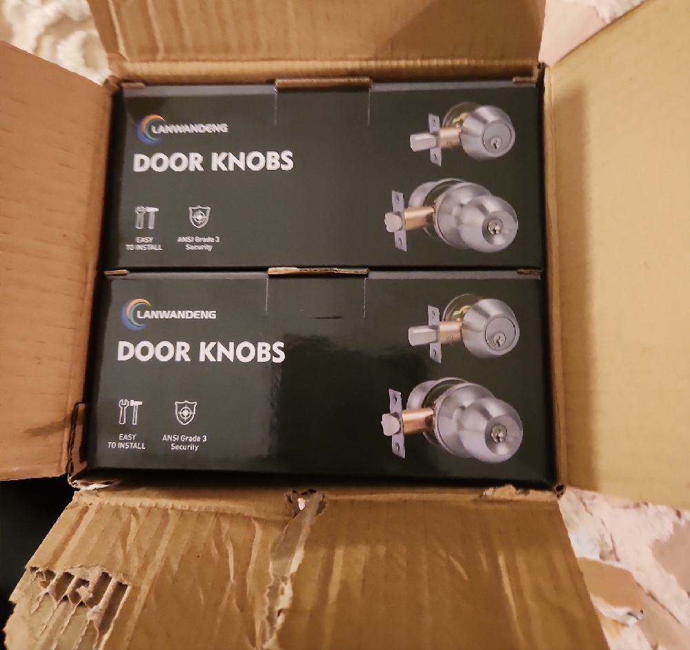 Silver Door Knobs